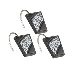 Popular Bath Sinatra Orb Collection Bathroom Shower Curtain Hooks